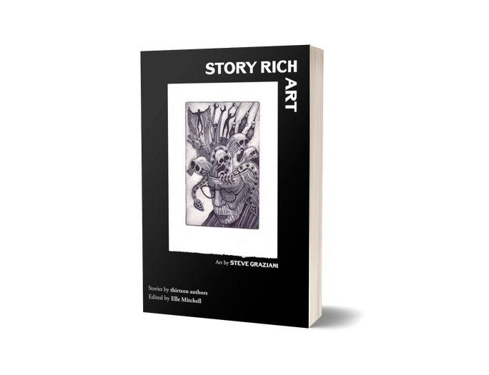 dark fiction accompanied by art